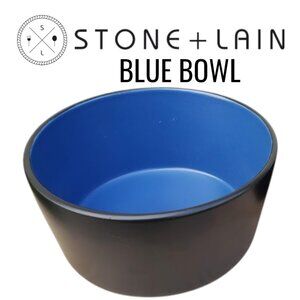NEW Stone Lain  Bowl Replacement Stoneware Dinnerware Set Blue Black Ramen Salad